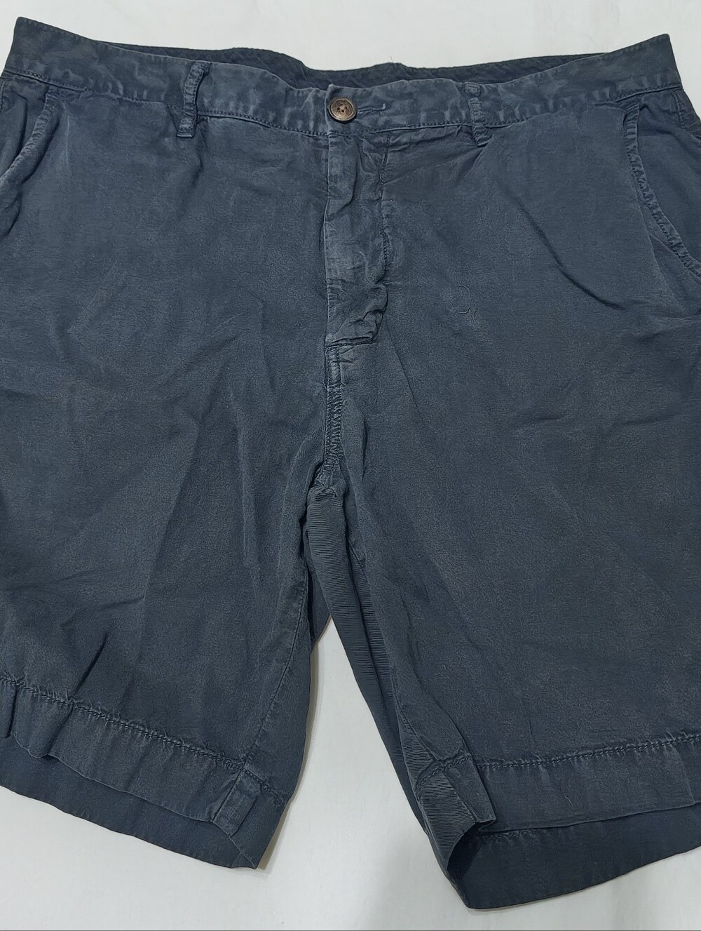 Faherty Brand Men's Classic Navy Cotton Shorts - 34